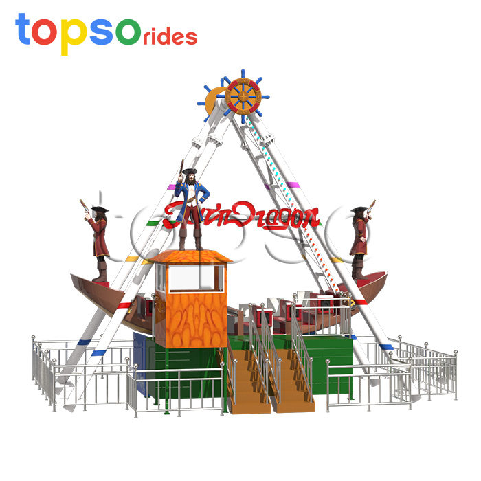 Amusement Park Pirate Ship