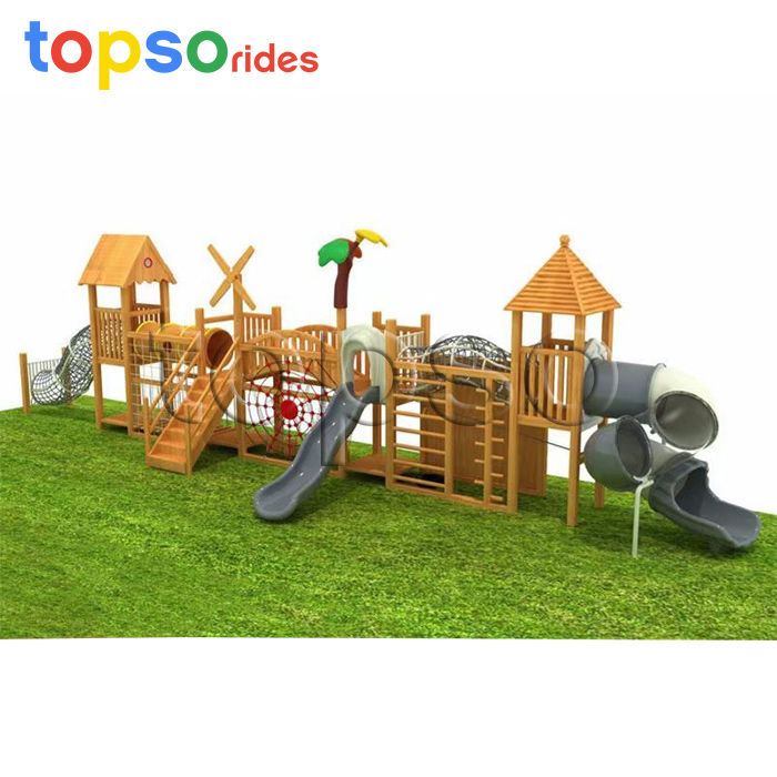 Kids slide playground